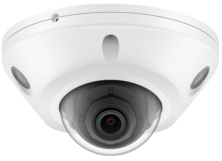 8MP VCA AI Face Detection Human & Vehicle Detection Dual Light PoE Dome IP Camera